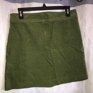 J. Crew corduroy skirt
